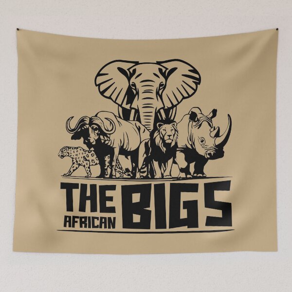 Item preview, Africa's Big Five Animals - Big 5 designed and sold by irfankokabi.