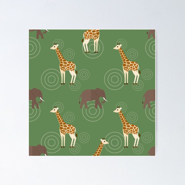 Item preview, Safari adventures on green designed and sold by reneesillus.