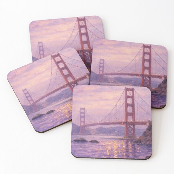 Item preview, Golden Gate bridge twilight designed and sold by Steve's Hobbies.