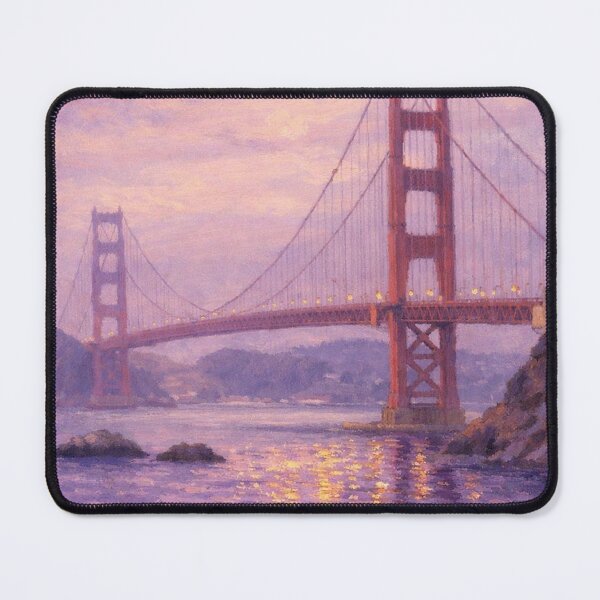 Item preview, Golden Gate bridge twilight designed and sold by Steve's Hobbies.