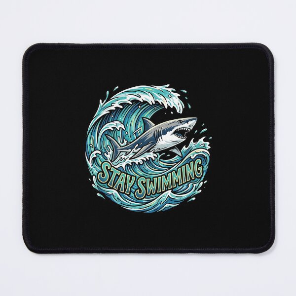 Item preview, Stay Swimming designed and sold by DuckOddity.