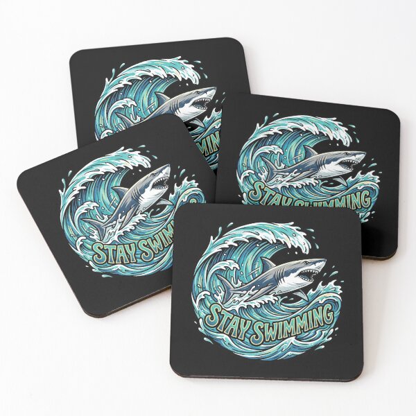 Item preview, Stay Swimming designed and sold by DuckOddity.