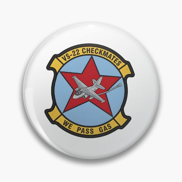 Item preview, US Navy VS-22 "Checkmates" Tanker Operations Patch designed and sold by CharlieDesings.
