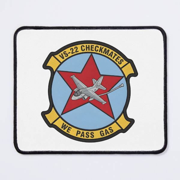 Item preview, US Navy VS-22 "Checkmates" Tanker Operations Patch designed and sold by CharlieDesings.