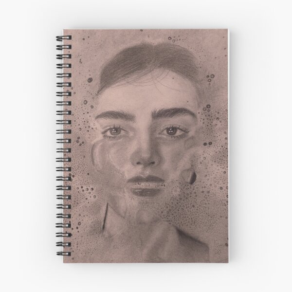 Item preview, Submerged Thoughts - Surreal Pencil Portrait Drawing designed and sold by samahl_l.