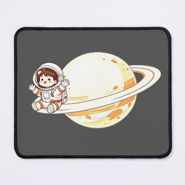Item preview, Baby Astronaut Sitting on Saturn designed and sold by TeyArtWork.