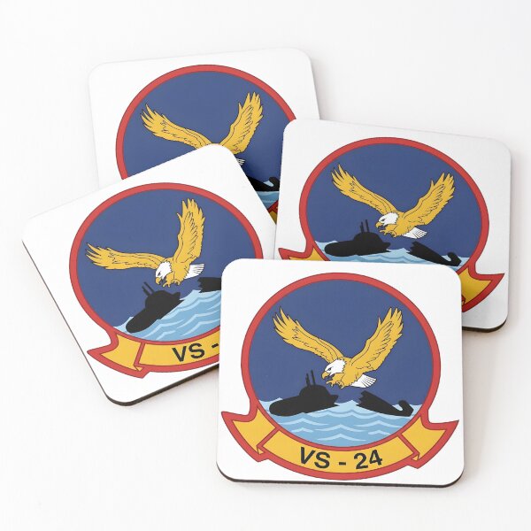 Item preview, US Navy VS-24 "Scouts" Anti-Submarine Warfare Squadron Patch designed and sold by CharlieDesings.