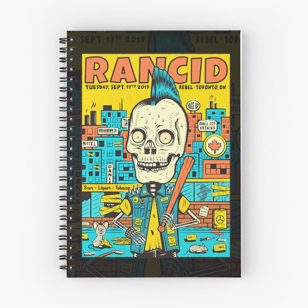 Item preview, Rancid - Rebel Toronto 2019 – Chaotic Punk Rock Energy designed and sold by rockfanatic.