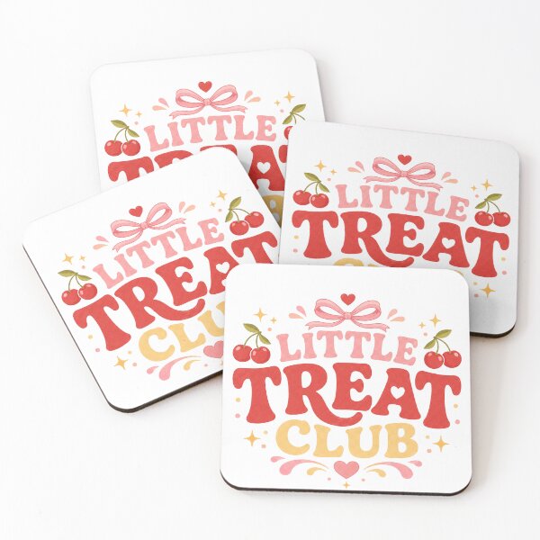 Item preview, Little Treat Club – Cute Cherry Coquette Sweet Tooth Design designed and sold by FusiTink.