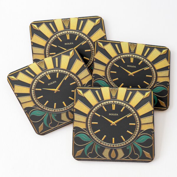 Item preview, Luxury clock with Art Deco decoration designed and sold by RAISC.