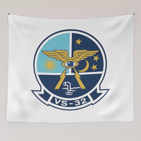 Item preview, US Navy VS-32 "Maulers" Sea Control Squadron Patch designed and sold by CharlieDesings.