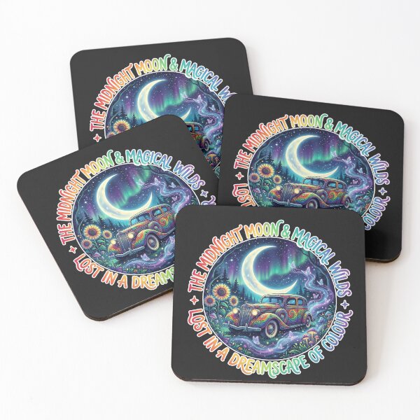 Item preview, The Midnight Moon and Magical Wilds Vintage Tie Dye Car designed and sold by PattaZone.