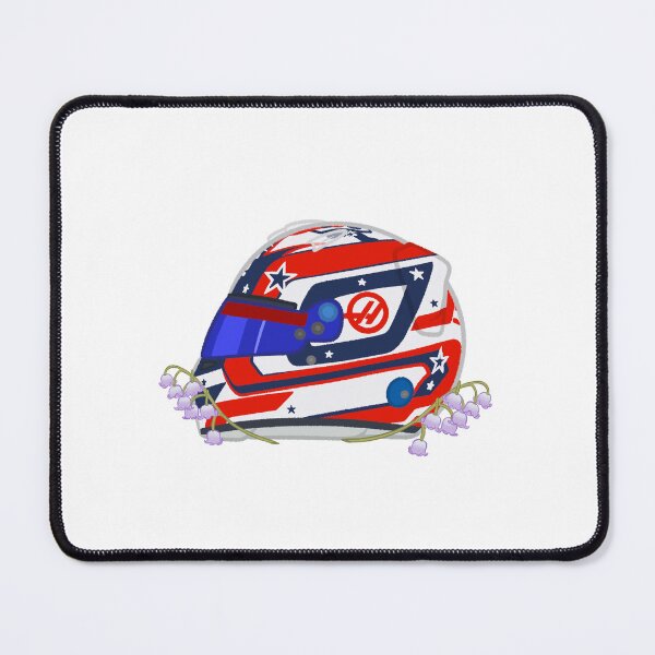 Item preview, Oliver Bearman 2025 Austin Helmet With Flowers  designed and sold by OriDraws.