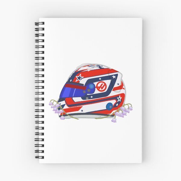 Item preview, Oliver Bearman 2025 Austin Helmet With Flowers  designed and sold by OriDraws.
