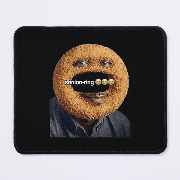 Item preview, Funny Sonion Ring Meme - Crying Onion Ring Food Pun designed and sold by haitrieuic96.