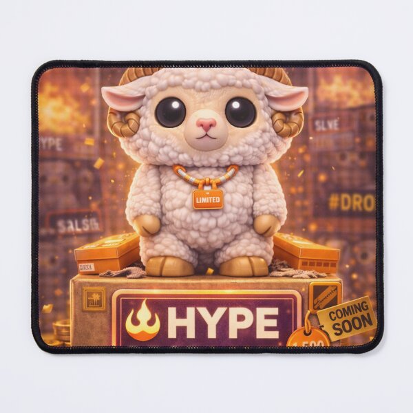 Item preview, Hype Drop Lamb | Funko Flock Parody designed and sold by Thpoar.