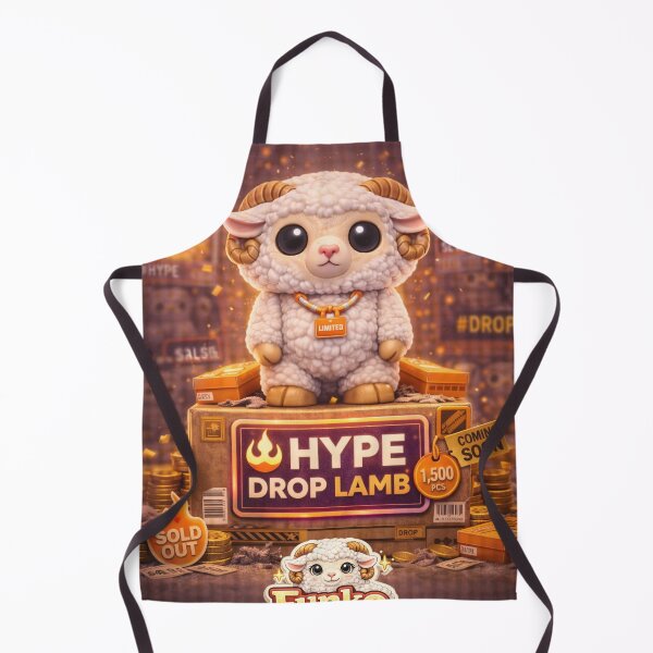 Item preview, Hype Drop Lamb | Funko Flock Parody designed and sold by Thpoar.