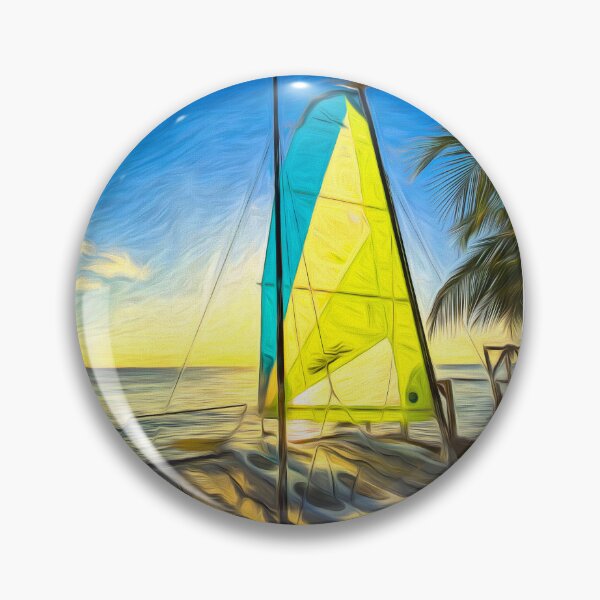 Item preview, Barbados Beach Catamaran Art designed and sold by Londonimages.