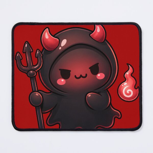 Item preview, Cute Black Red Demon designed and sold by smktheduck.