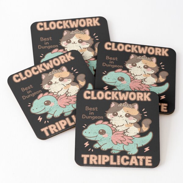Item preview, Dungeon Crawler Carl - Clockwork Triplicate - Princess Donut And Mongo  designed and sold by SanmanthaHoW.