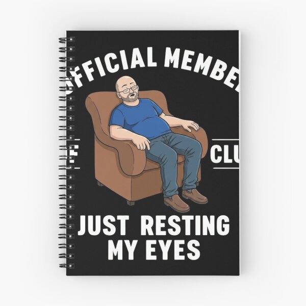 Item preview, Official Member Of Just Resting My Eyes Club Funny Dad Nap designed and sold by haitrieuic96.