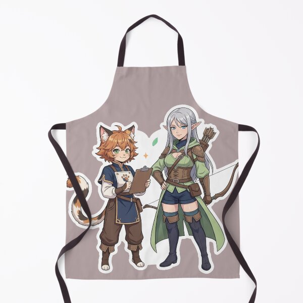 Item preview, Cat-girl staff and adventurer elf girl designed and sold by HD3284.