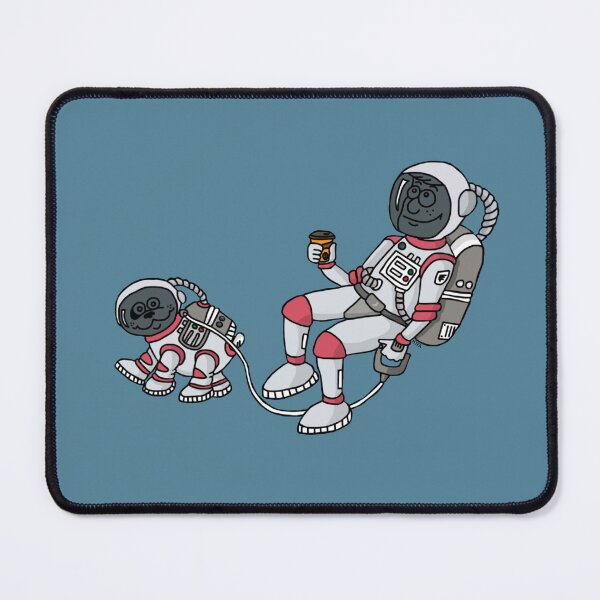 Item preview, Houston We Have a Coffee – Funny Astronaut Dog Space Humor Art designed and sold by MyxaART.