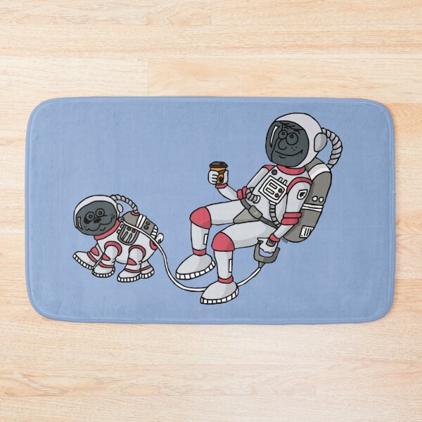 Item preview, Houston We Have a Coffee – Funny Astronaut Dog Space Humor Art designed and sold by MyxaART.