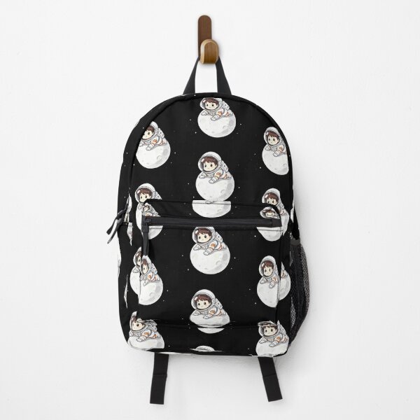 Item preview, Kawaii Baby Astronaut Crawling on the Moon designed and sold by TeyArtWork.