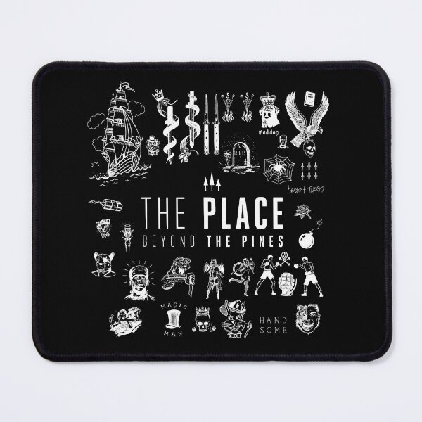 Item preview, Tattoo Sheet - White Ink - The Place Beyond The Pines designed and sold by hesjustken.
