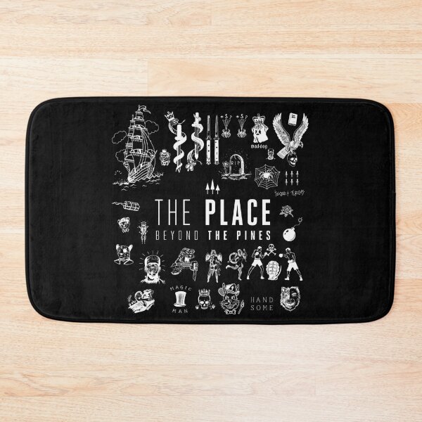 Item preview, Tattoo Sheet - White Ink - The Place Beyond The Pines designed and sold by hesjustken.
