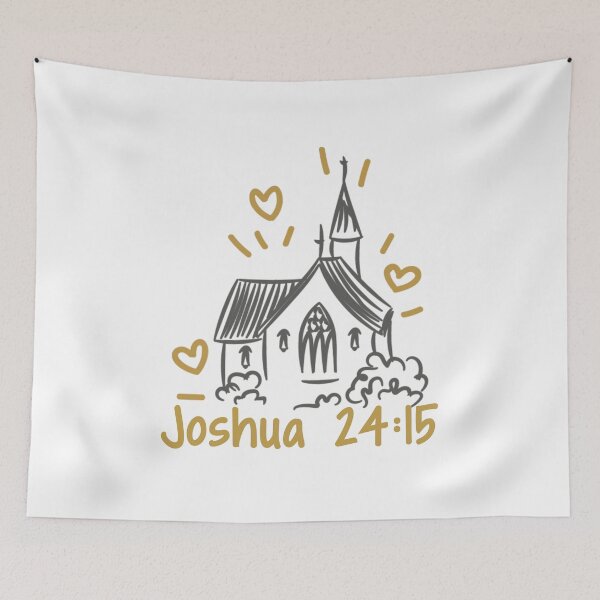 Item preview, Joshua 24:15 – As for Me and My House We Will Serve the Lord designed and sold by MoriaStore.