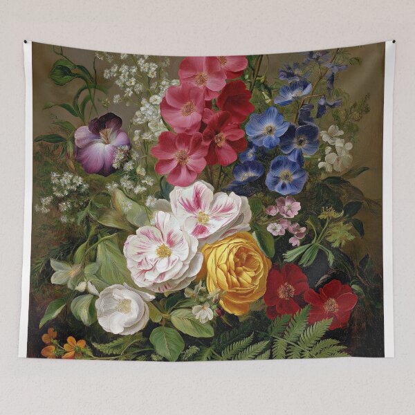 Item preview, Victorian Botanical Bouquet Roses Flowers Art Print Vintage Floral Poster designed and sold by Artistic Gift Print.
