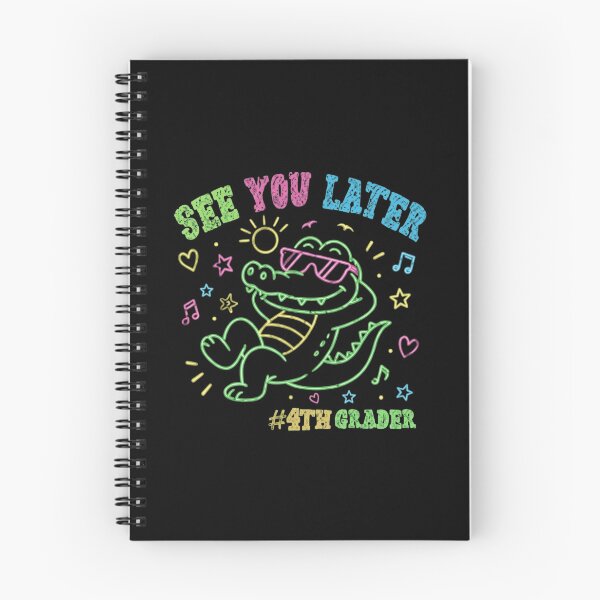 Item preview, See You Later Alligator 4th Grader Cool Neon Gator Back To School designed and sold by haitrieuic96.
