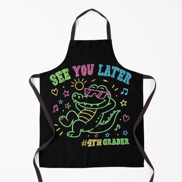 Item preview, See You Later Alligator 4th Grader Cool Neon Gator Back To School designed and sold by haitrieuic96.