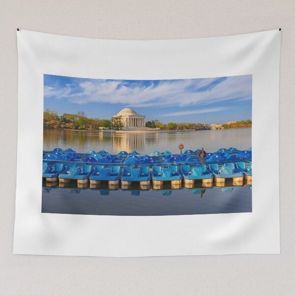 Item preview, Jefferson Memorial Paddle Boats and Reflection designed and sold by Gerard Fornarotto.