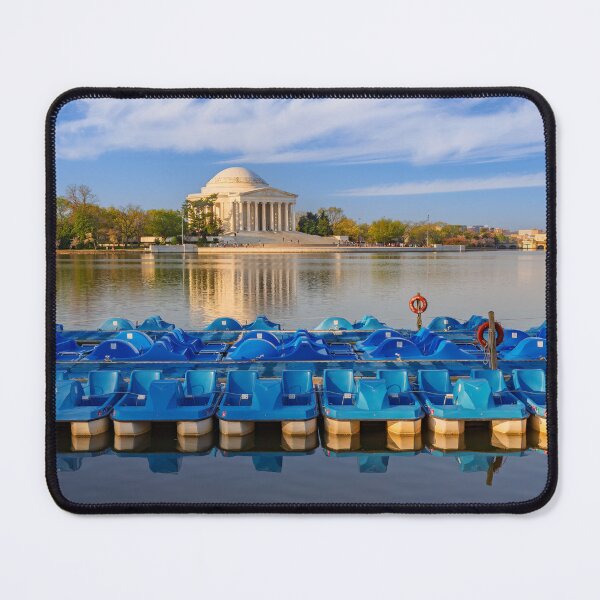Item preview, Jefferson Memorial Paddle Boats and Reflection designed and sold by Gerard Fornarotto.
