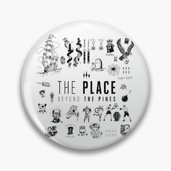 Item preview, Tattoo Sheet - Black Ink - The Place Beyond The Pines designed and sold by hesjustken.