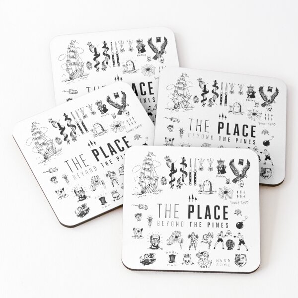 Item preview, Tattoo Sheet - Black Ink - The Place Beyond The Pines designed and sold by hesjustken.