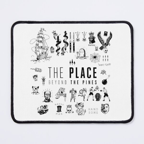 Item preview, Tattoo Sheet - Black Ink - The Place Beyond The Pines designed and sold by hesjustken.