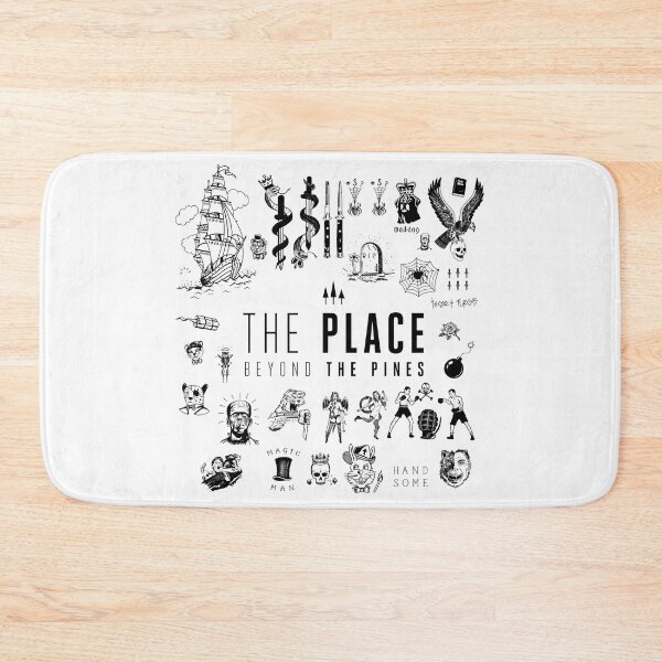 Item preview, Tattoo Sheet - Black Ink - The Place Beyond The Pines designed and sold by hesjustken.