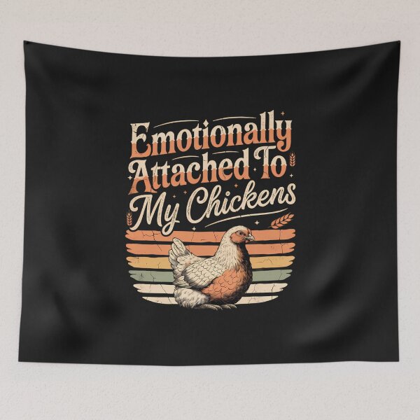 Item preview, Emotionally Attached To My Chickens designed and sold by andromeda-redd.