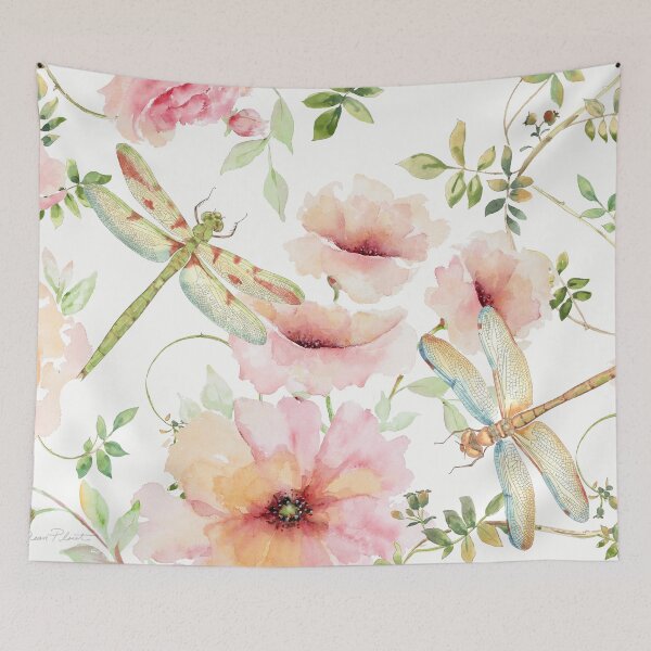 Item preview, Dragonflies In The Rose Garden A designed and sold by Jean Plout.