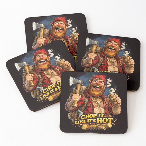 Item preview, Chop It Like It’s Hot Funny Lumberjack Graphic designed and sold by Tadeusz1.