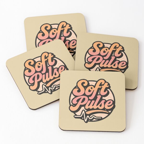 Item preview, Soft Pulse Retro Electronic Design | Vintage Music Aesthetic Graphic designed and sold by |TRSSHOP|.