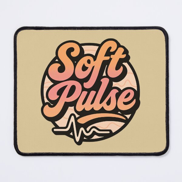 Item preview, Soft Pulse Retro Electronic Design | Vintage Music Aesthetic Graphic designed and sold by |TRSSHOP|.