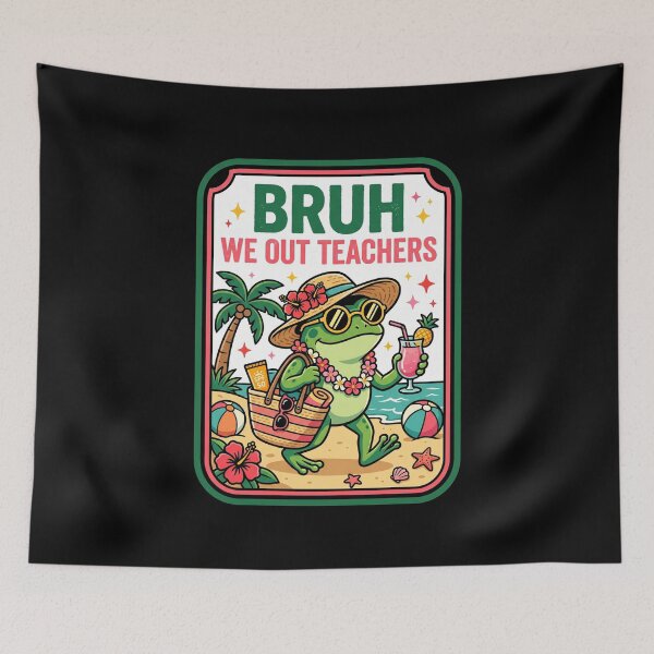 Item preview, Bruh We Out Teachers Summer Vacation Break Educator designed and sold by SofenArt.