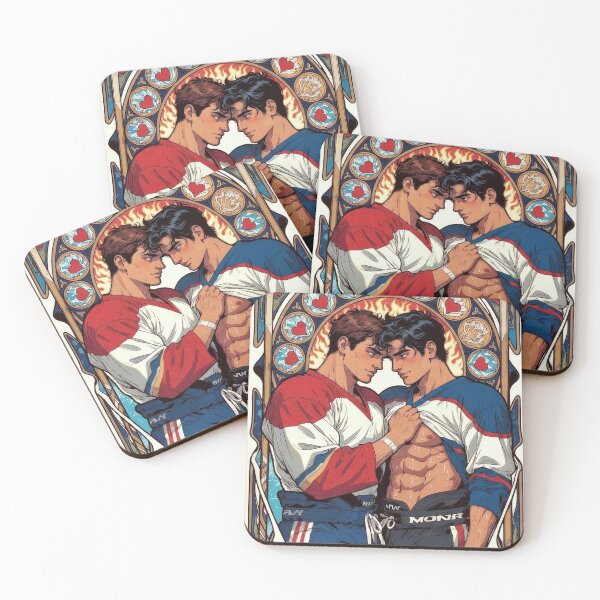 Item preview, Passionate Rival Hockey Players designed and sold by ZhivanCrimson.