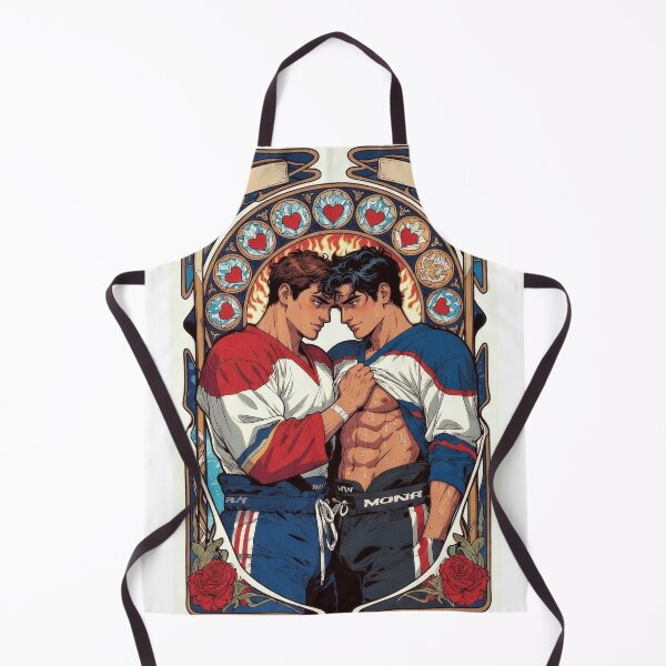 Item preview, Passionate Rival Hockey Players designed and sold by ZhivanCrimson.
