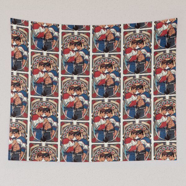 Item preview, Passionate Rival Hockey Players designed and sold by ZhivanCrimson.
